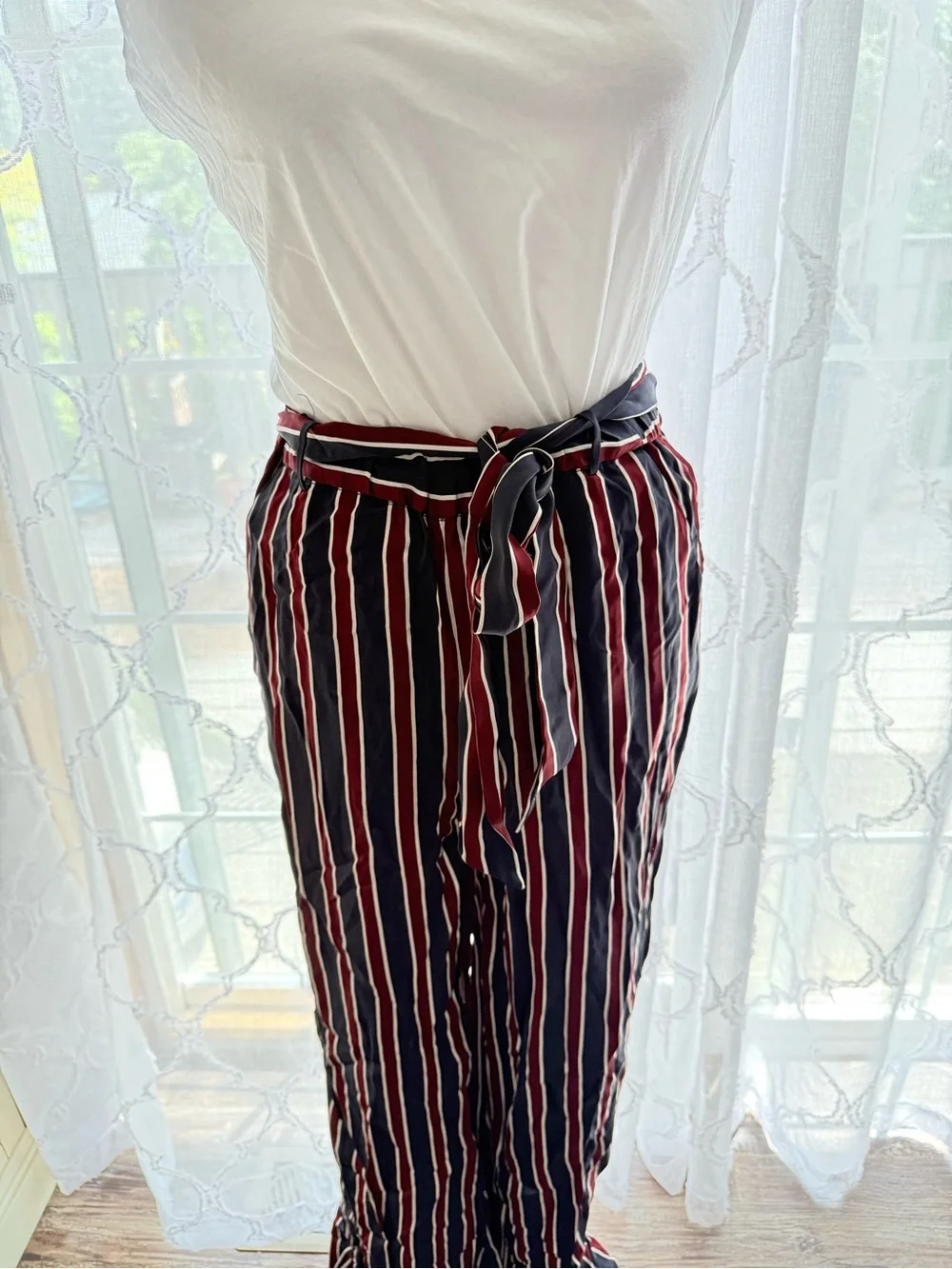 INTERMIX frame striped